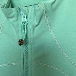 Teal Lulu workout jacket